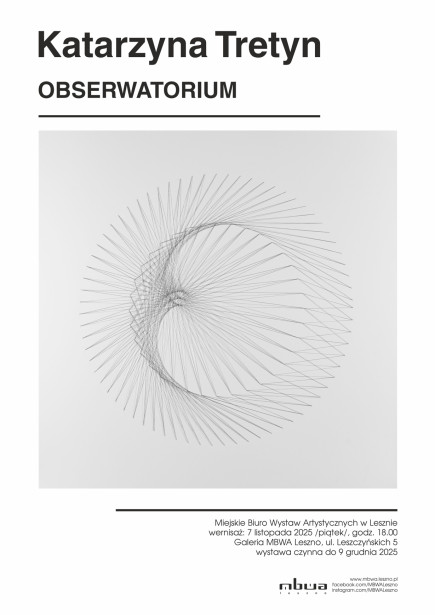 Katarzyna Tretyn "Obserwatorium"