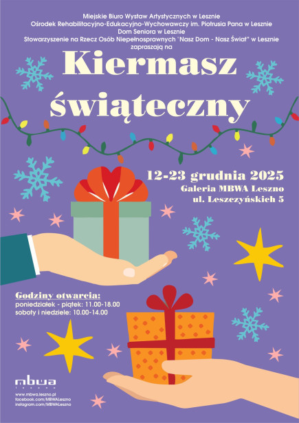 Kiermasz świąteczny 2025
