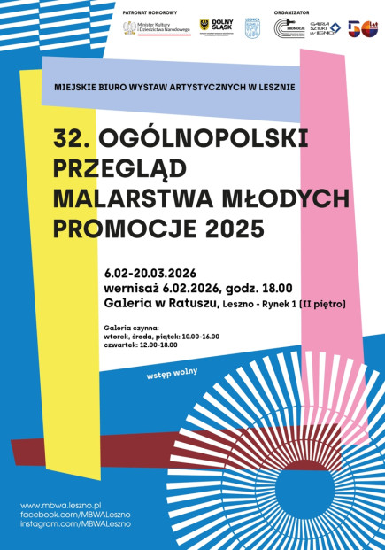 32 Ogólnopolski Przegląd Malarstwa Młodych PROMOCJE 2025