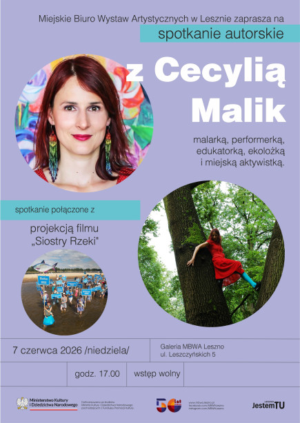 Spotkanie autorskie z Cecylią Malik
