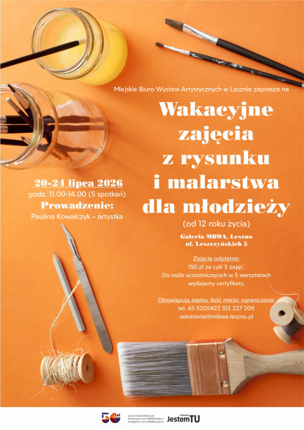 Wakacyjne zajęcia z rysunku i malarstwa 