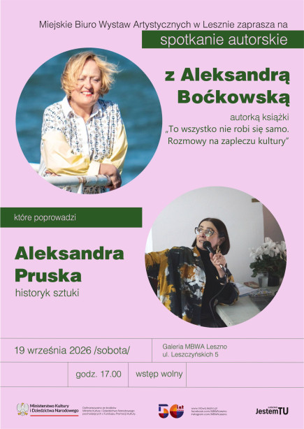 Spotkanie autorskie z Aleksandrą Boćkowską